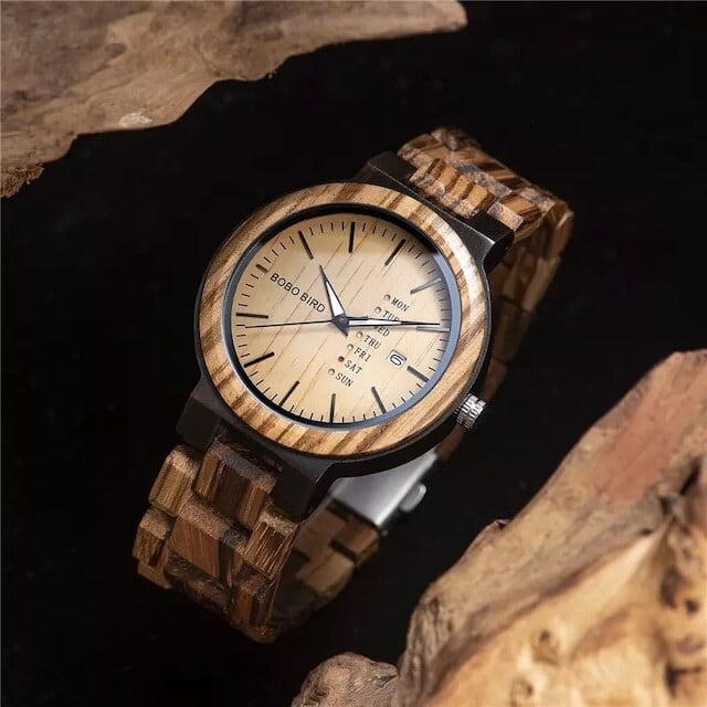 [3atm] Wooden watch - Catharsis Dish【BJ0020】