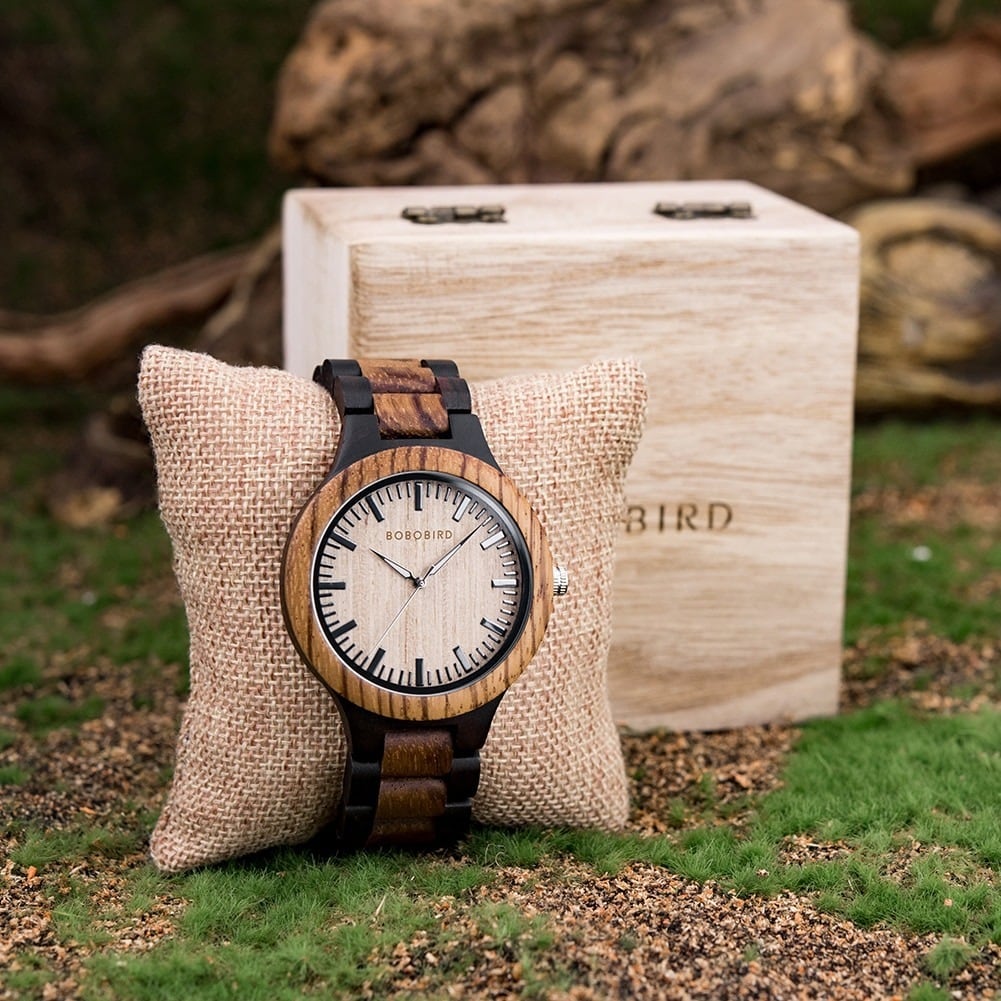 Couple Wood Quartz Movement Watch【BJ0547】