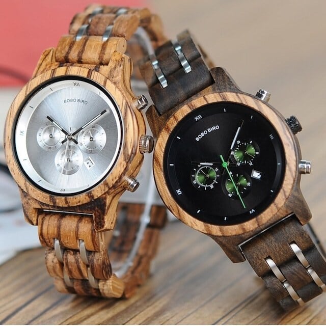 [3atm] Wooden watch - Refinement Dish【BJ0030】