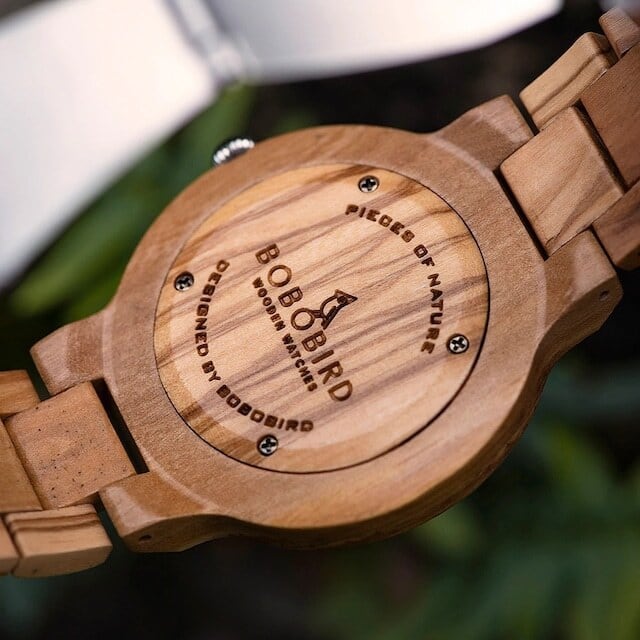 [3atm] Wooden watch - Sweet Bread【BJ0123】