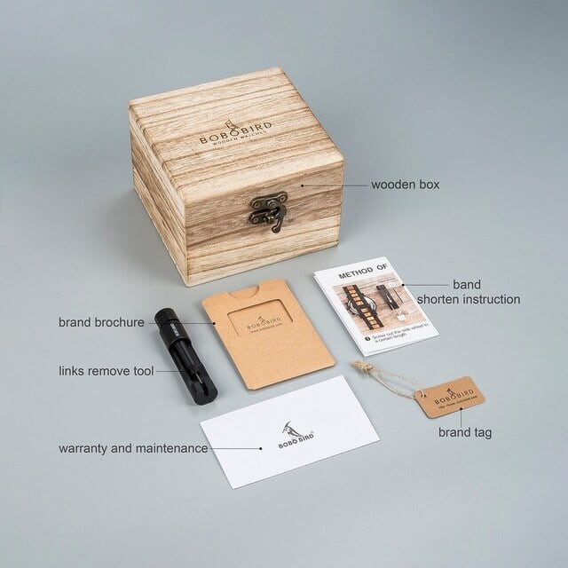 [3atm] Wooden watch - Frontier Nature【BJ2141】
