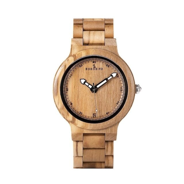 [3atm] Wooden watch - Sweet Bread【BJ0123】