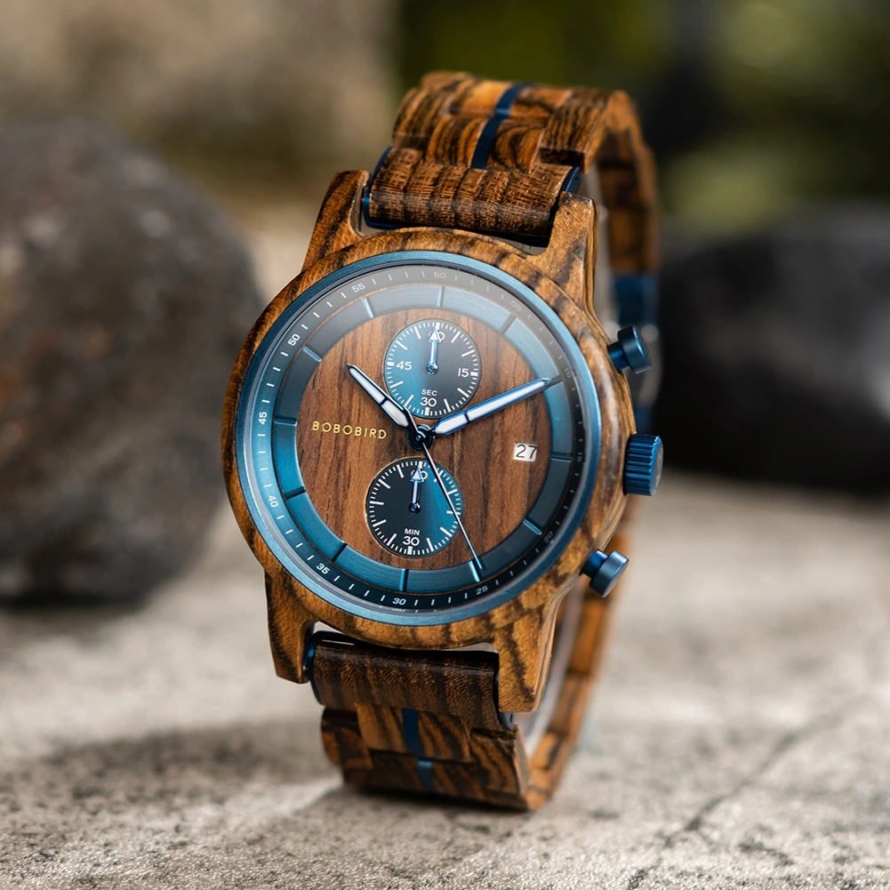 Luxury Wood Quartz Movement Watch【BJ0537】