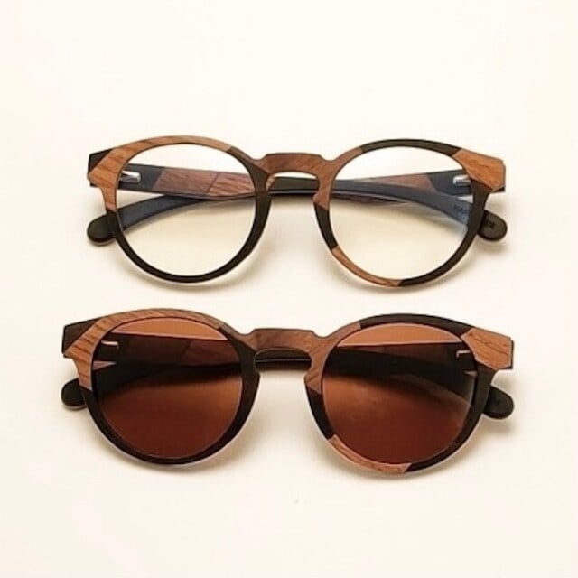 Unique Design Wood Sunglasses【BJ2565】