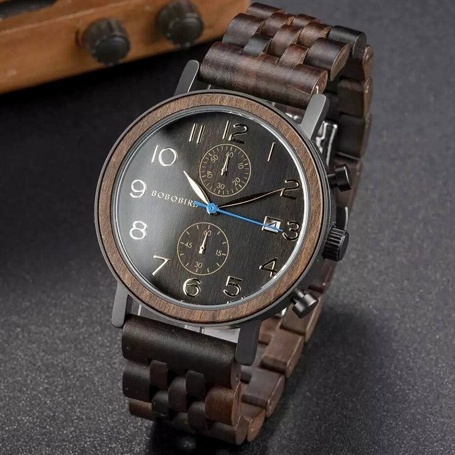 [3atm] Wooden classical watch - Retro Sweet【BJ2144】