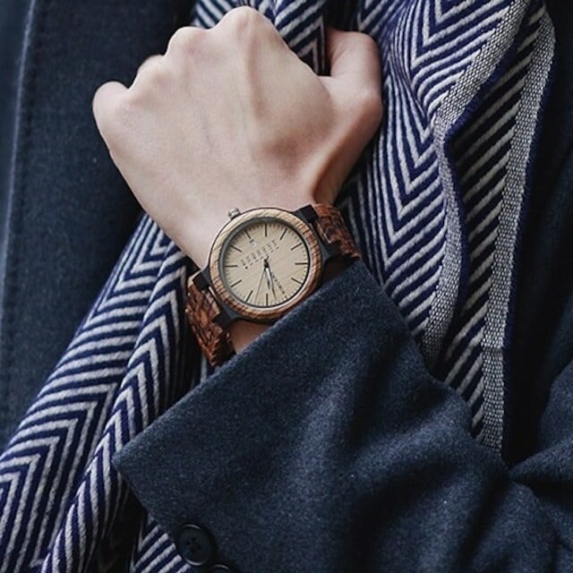 [3atm] Wooden watch - Catharsis Dish【BJ0020】