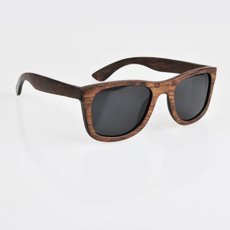 Retro Wood Square Sunglasses【BJ0527】