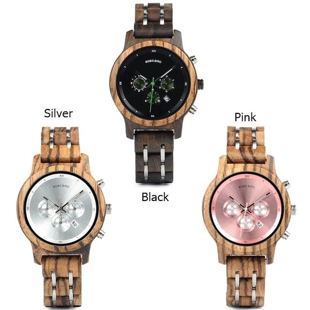 [3atm] Wooden watch - Refinement Dish【BJ0030】