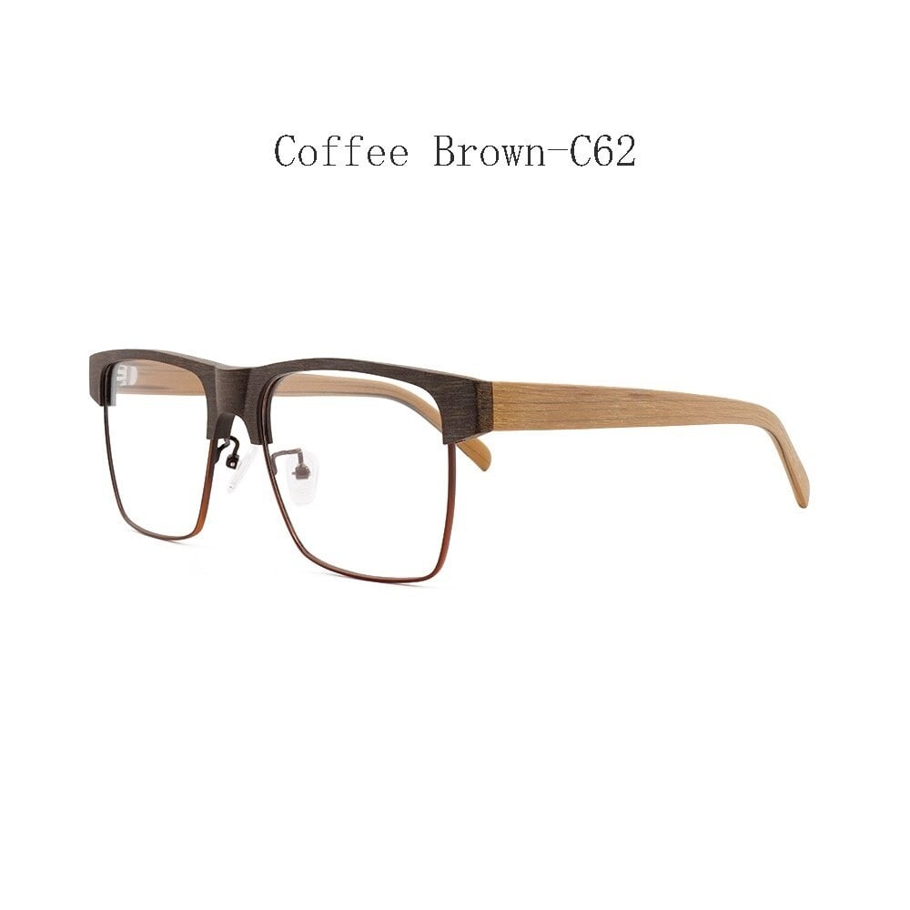 Wood grain Retro Belt Glasses【BJ0515】