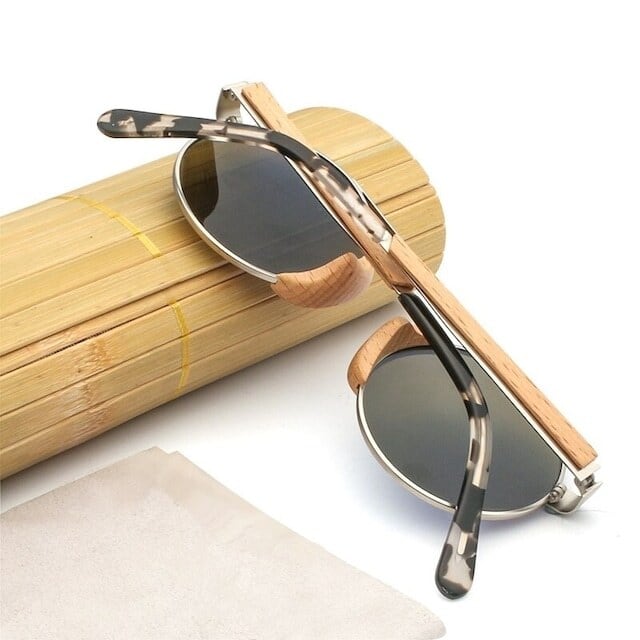 Wood & Metal - Hybrid Sunglasses【BJ0182】