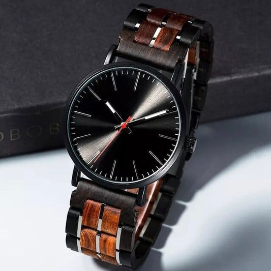 [3atm] Wooden watch - Arcana Rich【BJ2183】