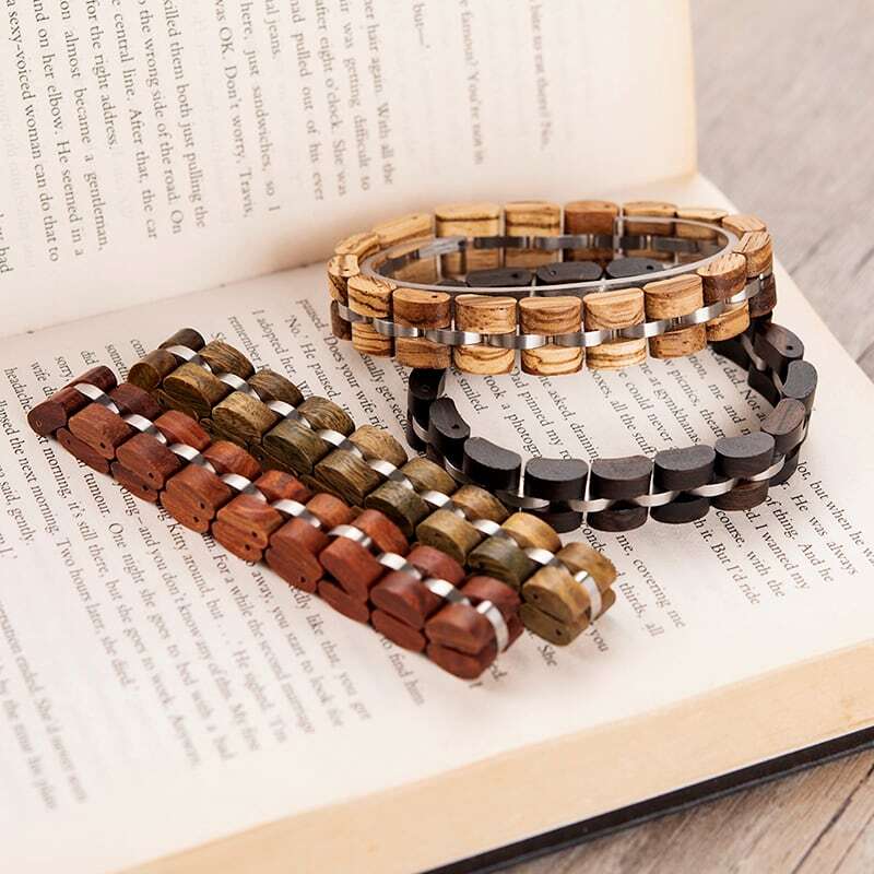 Wooden Vintage Blacelet【BJ0041】
