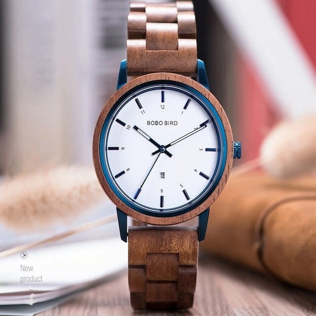 [3atm] Wooden watch - Italian Stroll【BJ2181】