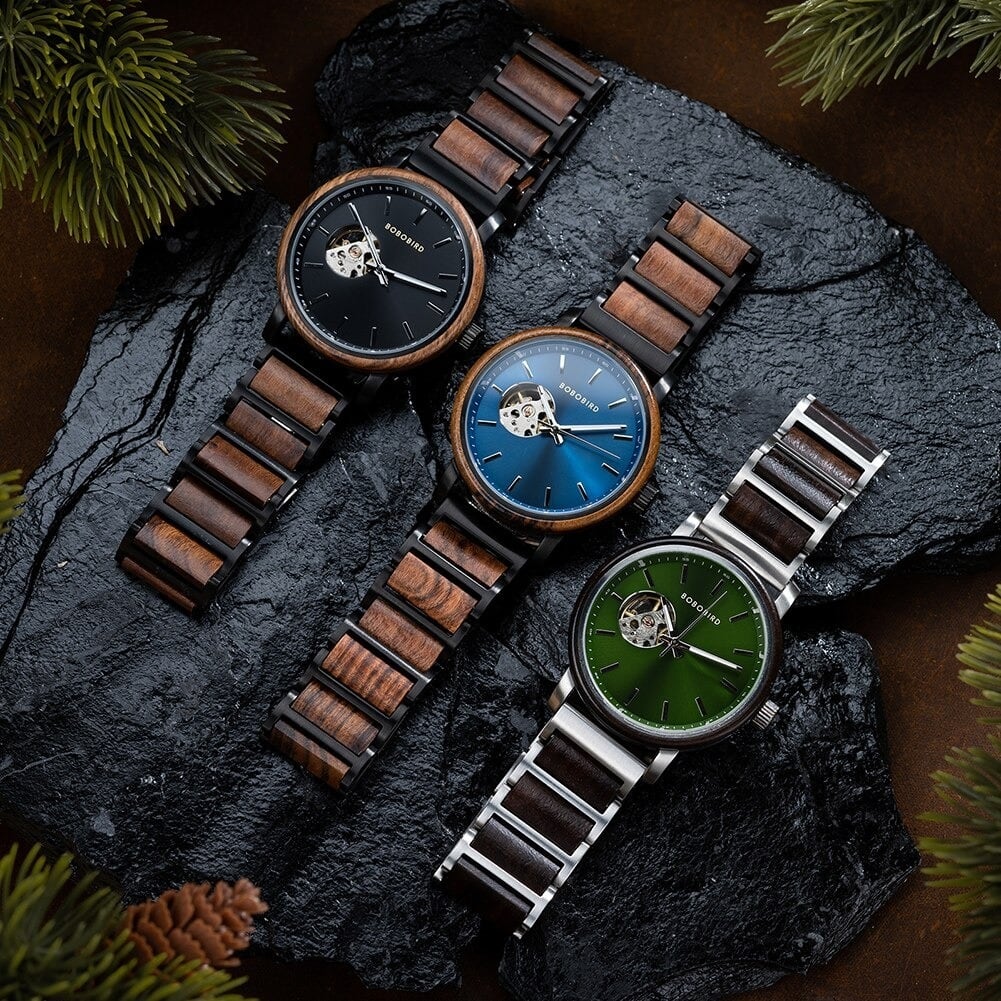Simple Design Automatic Mechanical Watch【BJ0542】