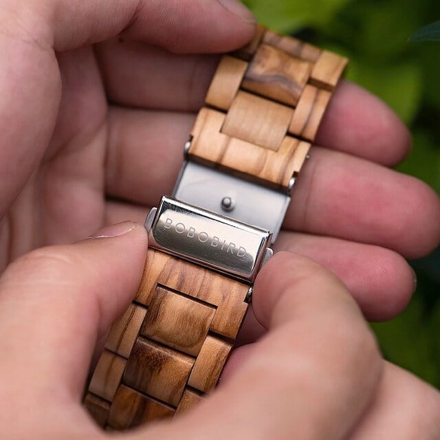 [3atm] Wooden watch - Sweet Bread【BJ0123】