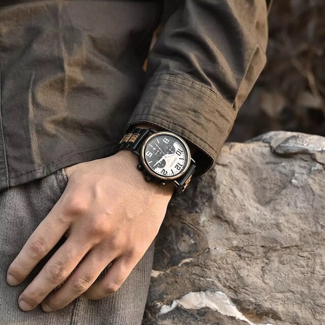 [3atm] Wooden watch - Retro Billboard【BJ0117】
