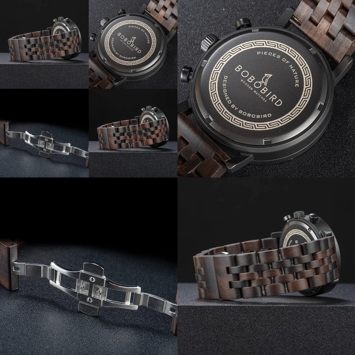 [3atm] Wooden classical watch - Retro Sweet【BJ2144】