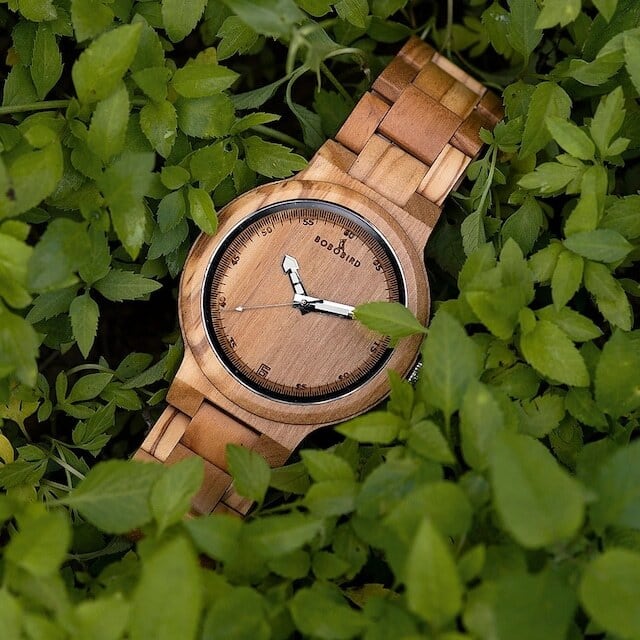 [3atm] Wooden watch - Sweet Bread【BJ0123】
