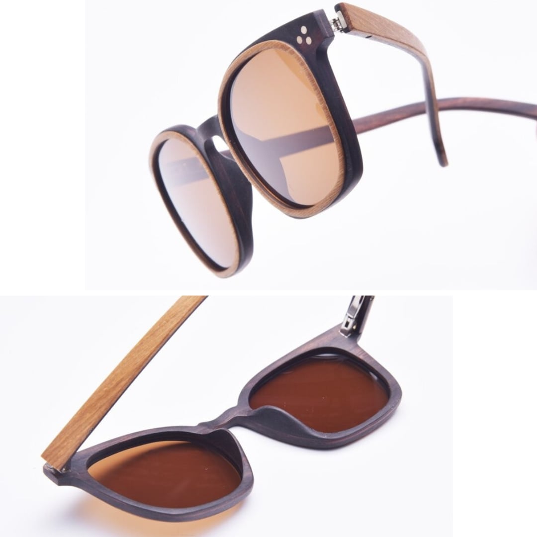 Wood Retro Fashionable Frame Sunglasses【BJ0524】