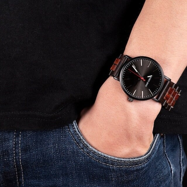 [3atm] Wooden watch - Arcana Rich【BJ2183】