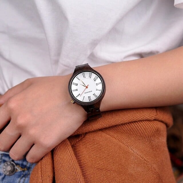 Wooden watch - Cathedral Clock【BJ2163】