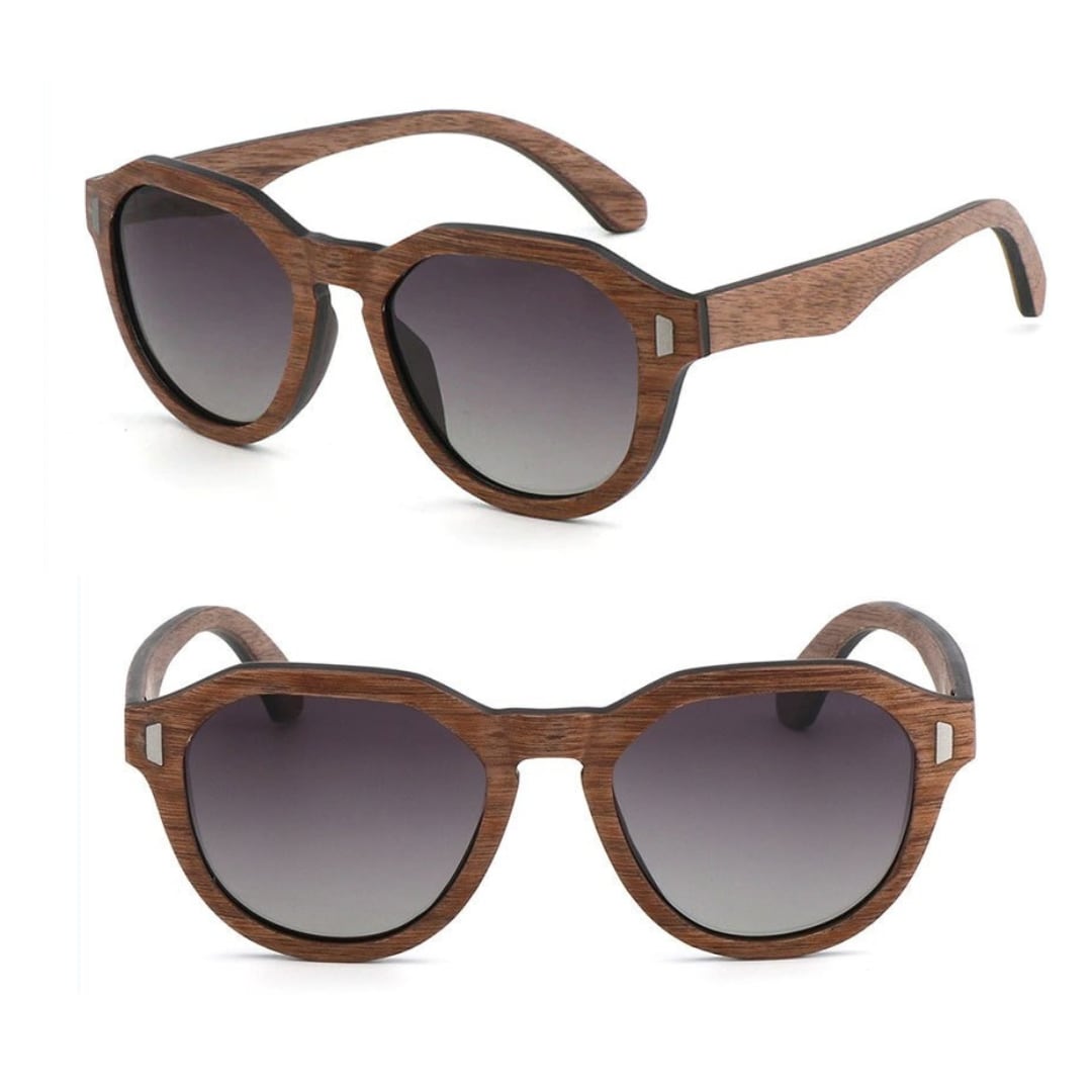 Fashionable Wood Frame Sunglasses【BJ0522】