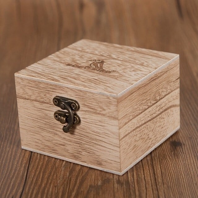 [3atm] Wooden watch - Antique Ash【BJ2418】