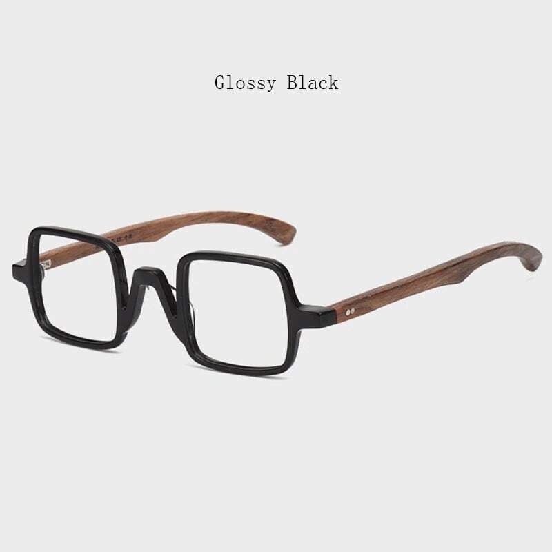 Wooden Square Gothic Glasses【BJ0280】