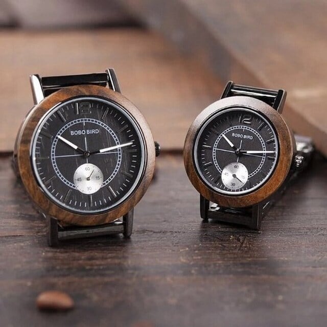 Wooden watch - Mocha Advance【BJ2166】