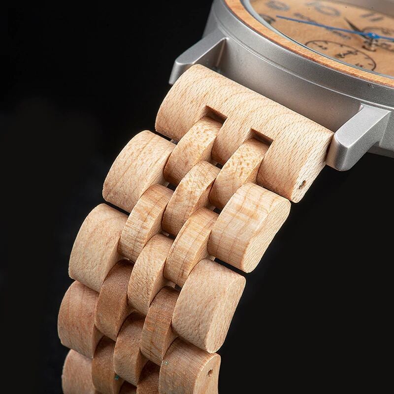 [3atm] Wooden classical watch - Retro Sweet【BJ2144】