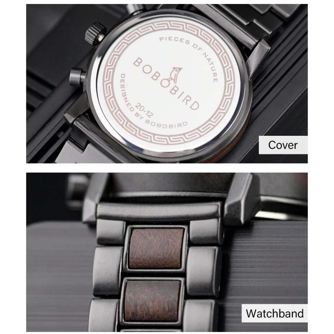 [5atm] Wooden watch - Sophisticated Space【BJ2208】