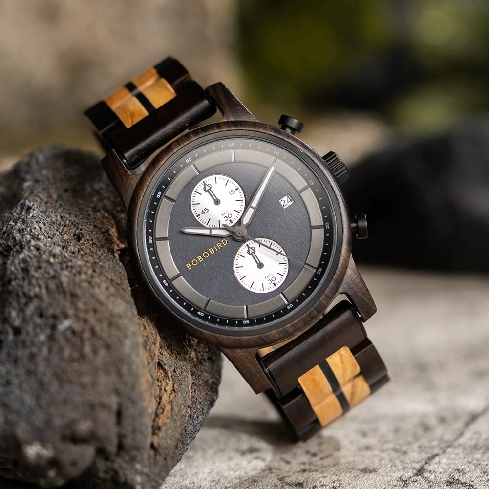 Luxury Wood Quartz Movement Watch【BJ0537】