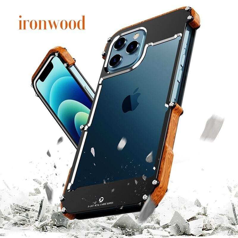 Bumper Cavity Case - Wood × Aluminum【BJ0160】