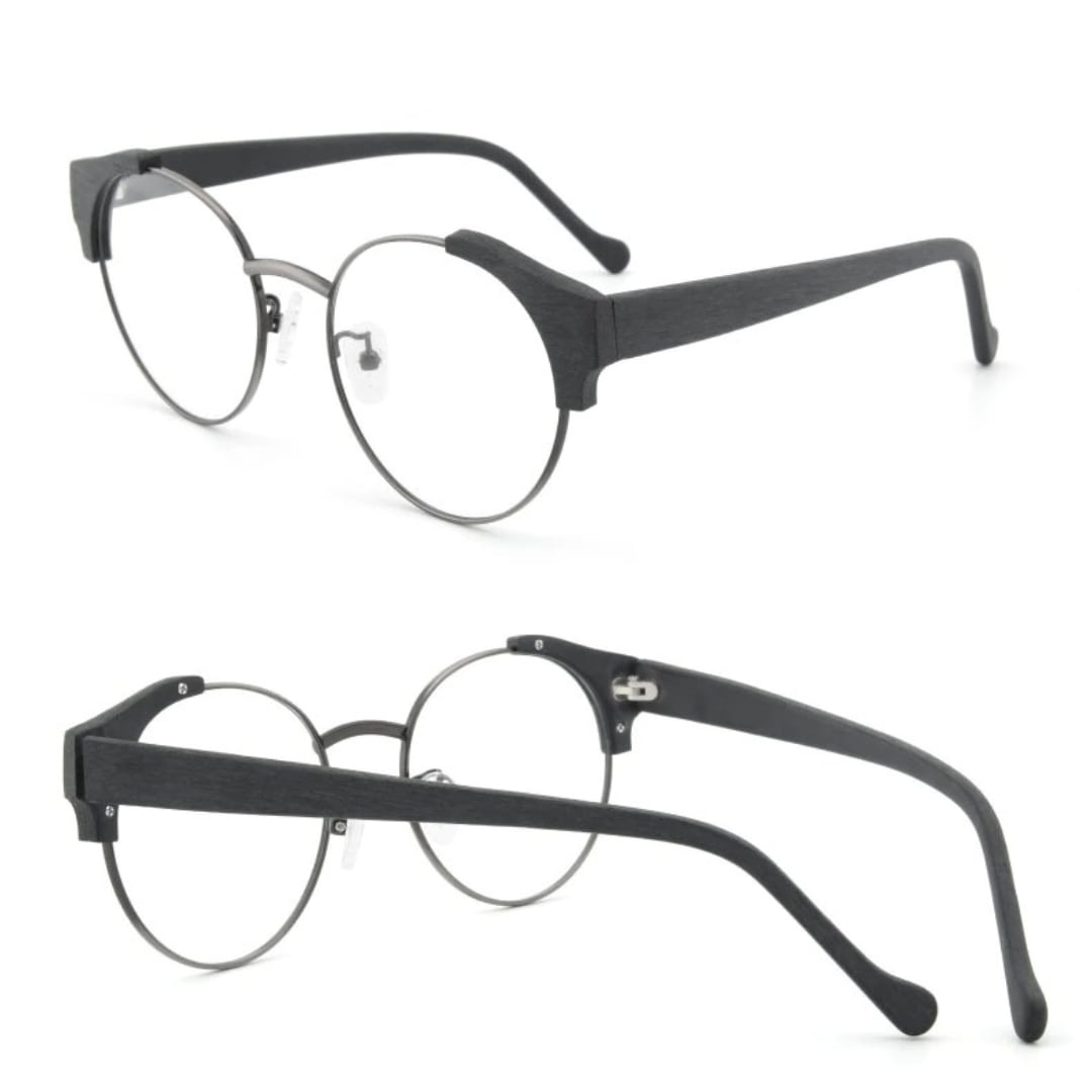 Wood grain Retro Glasses【BJ0508】