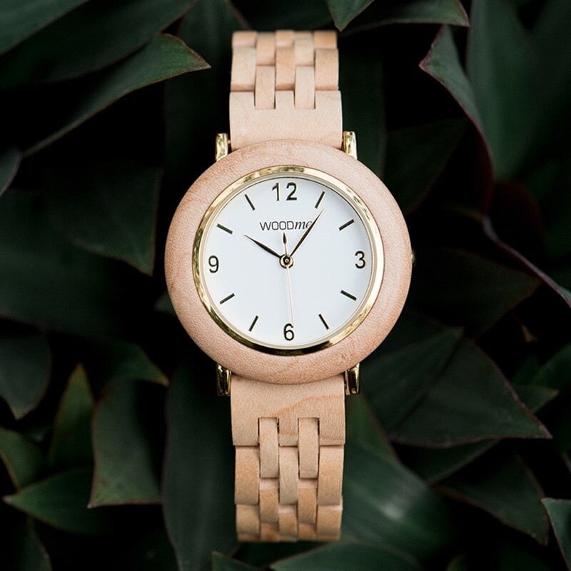 Natural Wood Quartz Watch【BJ0543】