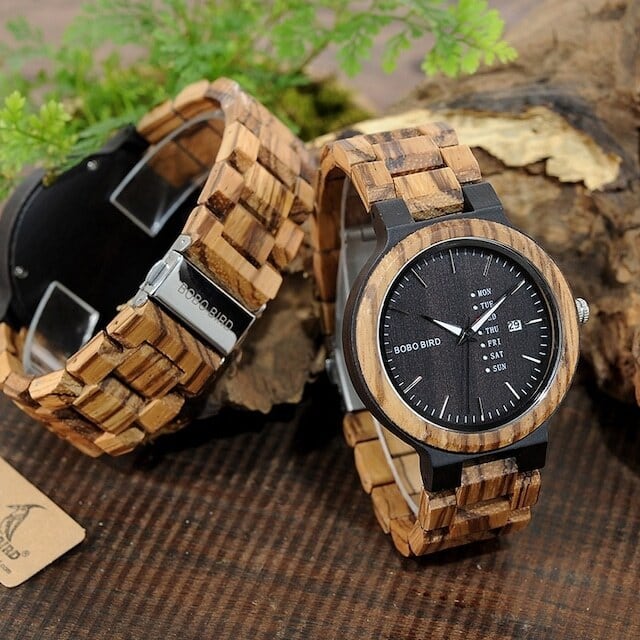 [3atm] Wooden watch - Catharsis Dish【BJ0020】